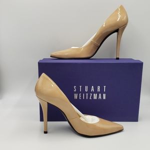 Stuart Weitzman "Trouble" Patent Leather Pump